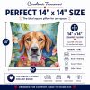 American Foxhound 6353 Luau Throw Pillow