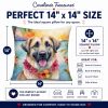 Anatolian Shepherd 6356 Luau Throw Pillow