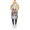 Bearded Collie Luau Apron
