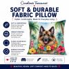 Belgian Tervuren 6368 Luau Throw Pillow