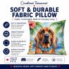 Bloodhound 6375 Luau Throw Pillow