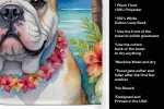 Bulldog 2 Luau Kitchen Towel