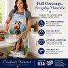 Airedale Terrier Spring Path Garden Apron