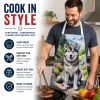 Alaskan Malamute Spring Path Garden Apron