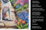 American Bulldog 1 Spring Path Garden Kitchen Towel
