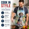 American English Coonhound Spring Path Garden Apron