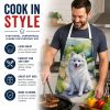 American Eskimo Spring Path Garden Apron