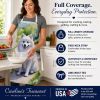 American Eskimo Spring Path Garden Apron