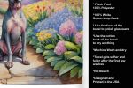 American Hairless Terrier Spring Path Garden Kitchen Towel