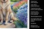 Anatolian Shepherd Spring Path Garden Kitchen Towel