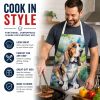 Basset Hound Spring Path Garden Apron