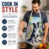 Border Collie Spring Path Garden Apron