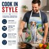 Borzoi Spring Path Garden Apron