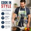 Bouvier des Flandres Spring Path Garden Apron