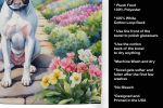 Boxer 1 Spring Path Garden Kitchen Towel