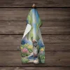 French Bulldog 3 Spring Path Garden Kitchen Towel