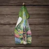 German Shepherd 1 Spring Path Garden Kitchen Towel