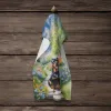 Rottweiler Spring Path Garden Kitchen Towel
