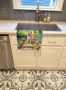 Shiba Inu Spring Path Garden Kitchen Towel