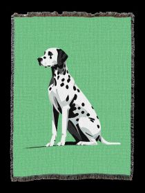 Dalmatian 2 Cotton Woven Throw