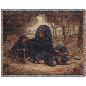 Gordon Setter - Cotton Woven Blanket