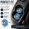 Alaskan Malamute #1 Car Cup Holder Car Coasters (Set of 2)