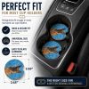 Australian Shepherd Car Cup Holder Car Coasters (Set of 2)