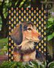 Dachshund Candy Corn Halloween Garden