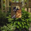 Leonberger Candy Corn Halloween Garden Flag