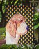 Petit Basset Griffon Vendeen Candy Corn Halloween Garden Flag