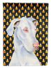 Great Dane #2 Candy Corn Halloween Garden Flag