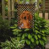 Dachshund #2 Candy Corn Halloween Garden