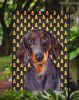 Dachshund #3 Candy Corn Halloween Garden