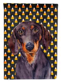 Dachshund #3 Candy Corn Halloween Garden