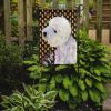 Westie Candy Corn Halloween Garden Flag