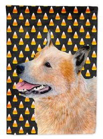 Australian Cattle Dog Candy Corn Halloween Garden Flag