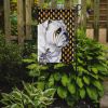 Bulldog Candy Corn Halloween Garden Flag