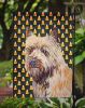 Cairn Terrier Candy Corn Halloween Garden Flag