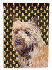 Cairn Terrier Candy Corn Halloween Garden Flag