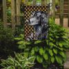 Flat Coated Retriever Candy Corn Halloween Garden Flag