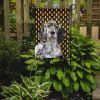 English Setter Candy Corn Halloween Garden Flag
