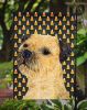 Border Terrier 1 Candy Corn Halloween Garden Flag