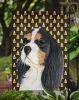 Cavalier King Charles Spaniel Candy Corn Halloween Garden Flag