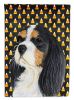 Cavalier King Charles Spaniel Candy Corn Halloween Garden Flag