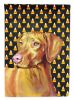 Vizsla Candy Corn Halloween Garden Flag