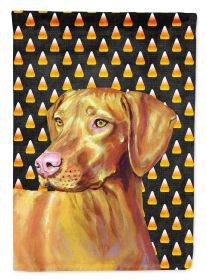 Vizsla Candy Corn Halloween Garden Flag