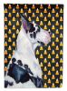 Great Dane #3 Candy Corn Halloween Garden Flag