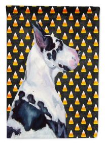 Great Dane #3 Candy Corn Halloween Garden Flag