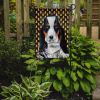 Basset Hound #2 Candy Corn Halloween Garden Flag