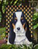 Basset Hound #2 Candy Corn Halloween Garden Flag